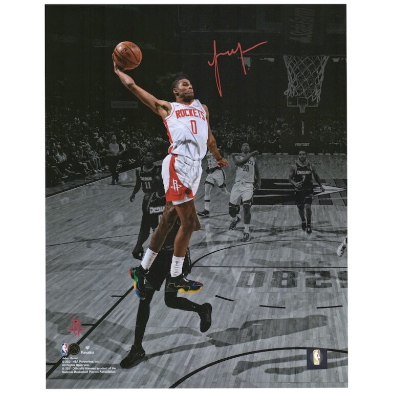 Jalen Green Houston Rockets Autographed 11