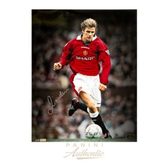 DAVID BECKHAM AUTOGRAPHED 16X20 "CREATOR" PHOTOGRAPH ~LIMITED EDITION TO 100~