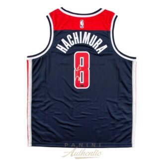 RUI HACHIMURA AUTOGRAPHED NAVY BLUE WASHINGTON WIZARDS SWINGMAN JERSEY ~OPEN EDITION ITEM~
