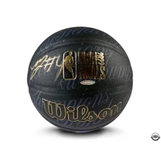 Moses Moody Autographed Wilson 2022 Championship Basketball