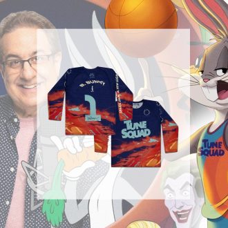 Jeff Bergman Autographed Official Space Jam New Legacy Tune Squad Uninterrupted Jersey