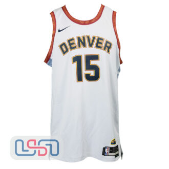 Nikola Jokic Signed "Finals MVP" Nuggets City Nike Swingman Jersey USA SM BAS