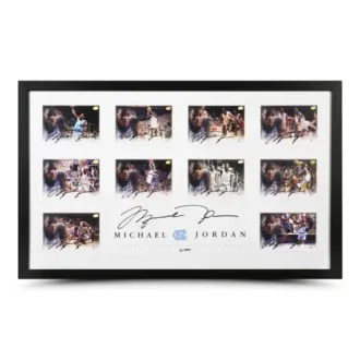 Michael Jordan Autographed University of North Carolina Collection