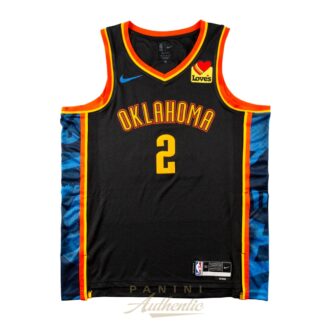 Shai Gilgeous-Alexander Autographed Oklahoma City Thunder Black City Edition Swingman Jersey ~Open Edition Item~