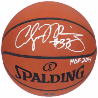 Alonzo Mourning Miami Heat Fanatics Authentic Autographed Spalding Official Game Basketball with "HOF 2014" Inscription