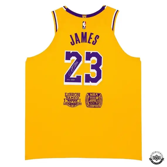 lebron-james-autographed-lakers-gold-jersey-with-dual-logos-97387_1