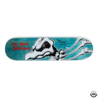Tony Hawk Autographed and Inscribed Birdhouse Falcon 1 Skateboard Deck